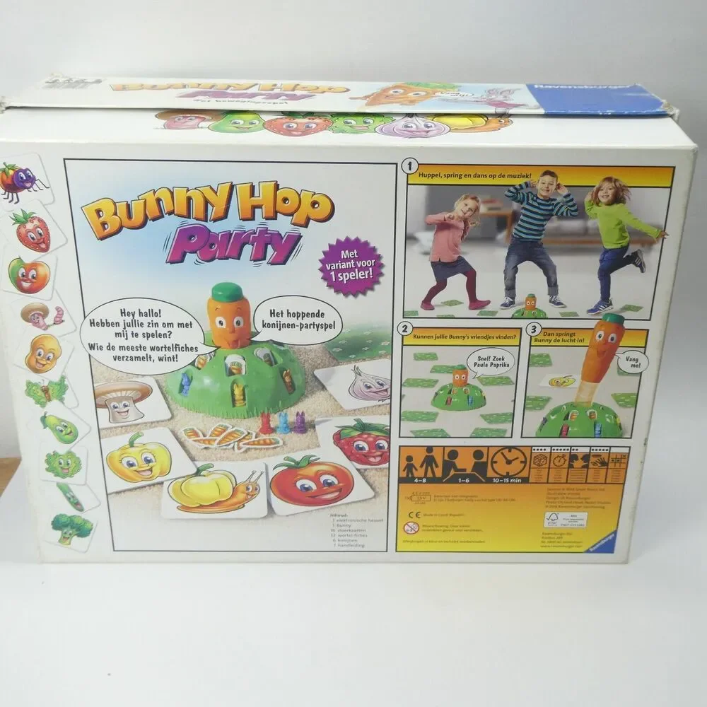 Bunny Hop Party Game Ravensburger Dutch Children 4-8
